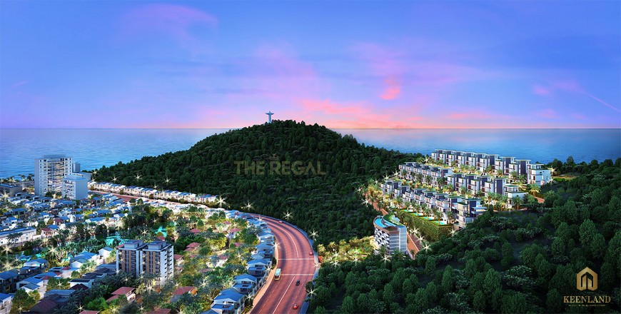 Phối cảnh dự án biệt thự The Regal Vũng Tàu