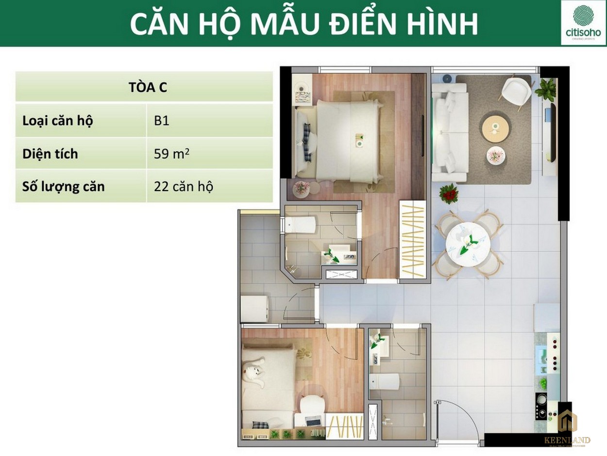 Thiết kế dự án căn hộ chung cư Citisoho Quận 2 