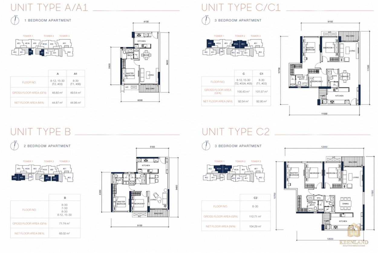 Thiết kế căn hộ cao cấp dự án Q2 Thảo Điền