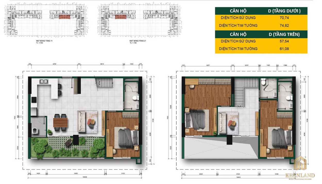 Thiết kế căn hộ D La Premier quận 2