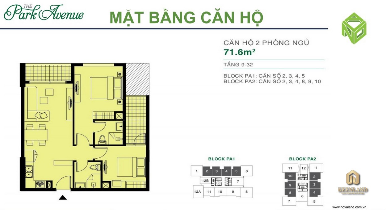 Thiết kế chi tiết căn hộ The Park Avenue