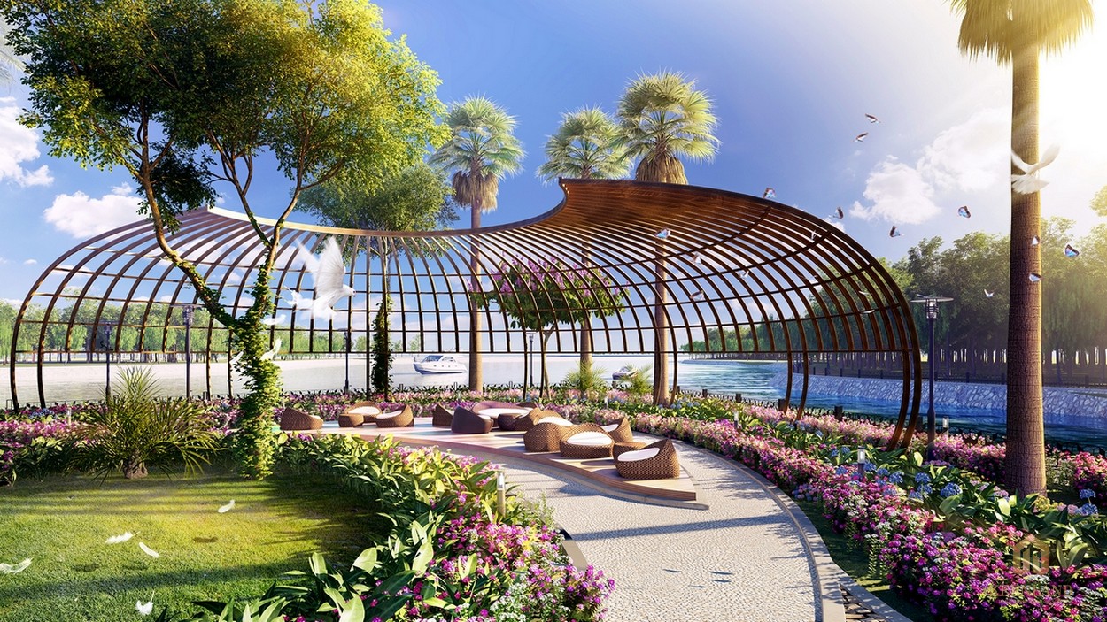 Dự án căn hộ Đảo Kim Cương (Diamond Island) - trải nghiệm hàng loạt các tổ hợp tiện ích ngoại khu cao cấp