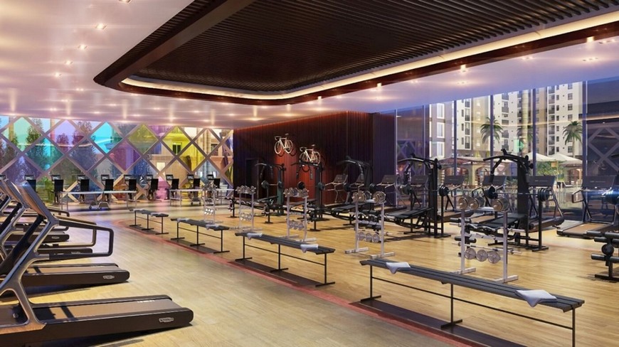 Phòng Gym Hiện đại sang trọng