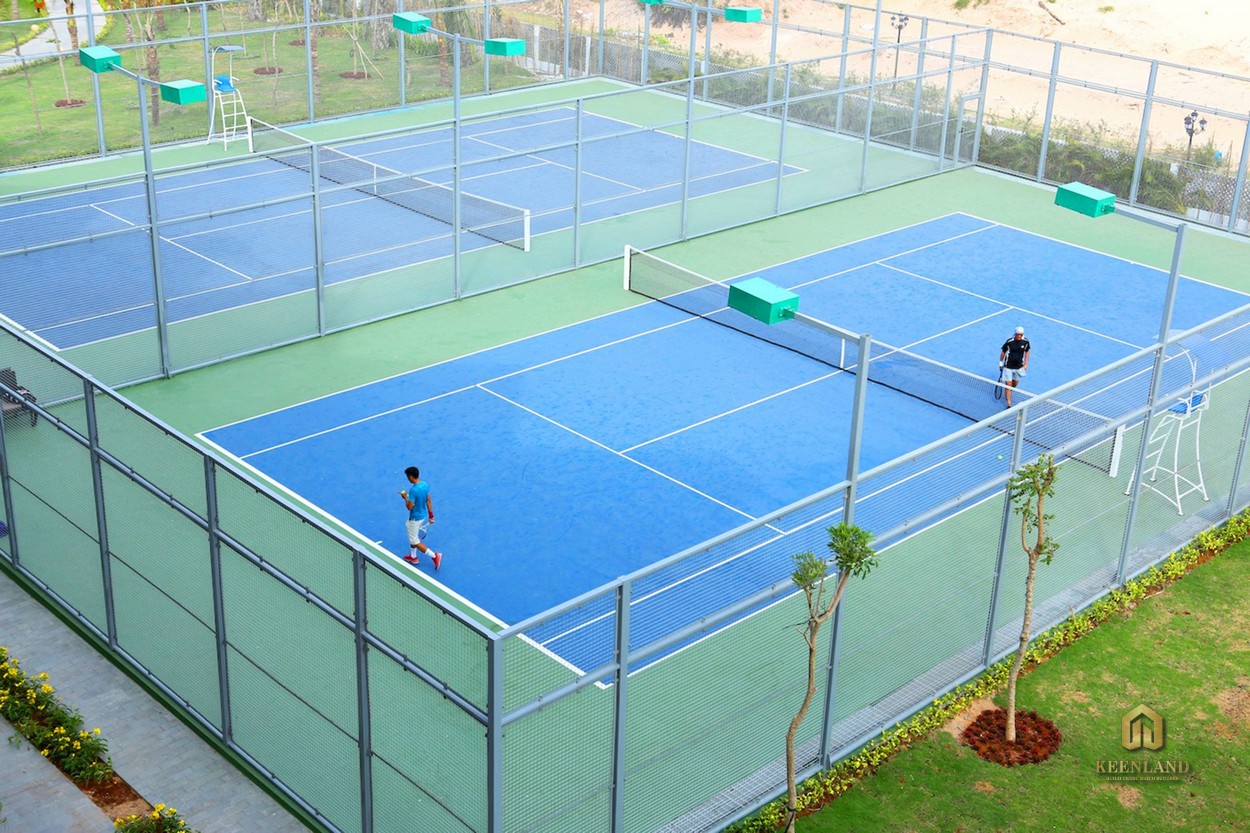 Sân tennis đa năng tại siêu dự án Saigon Sports City Quận 2