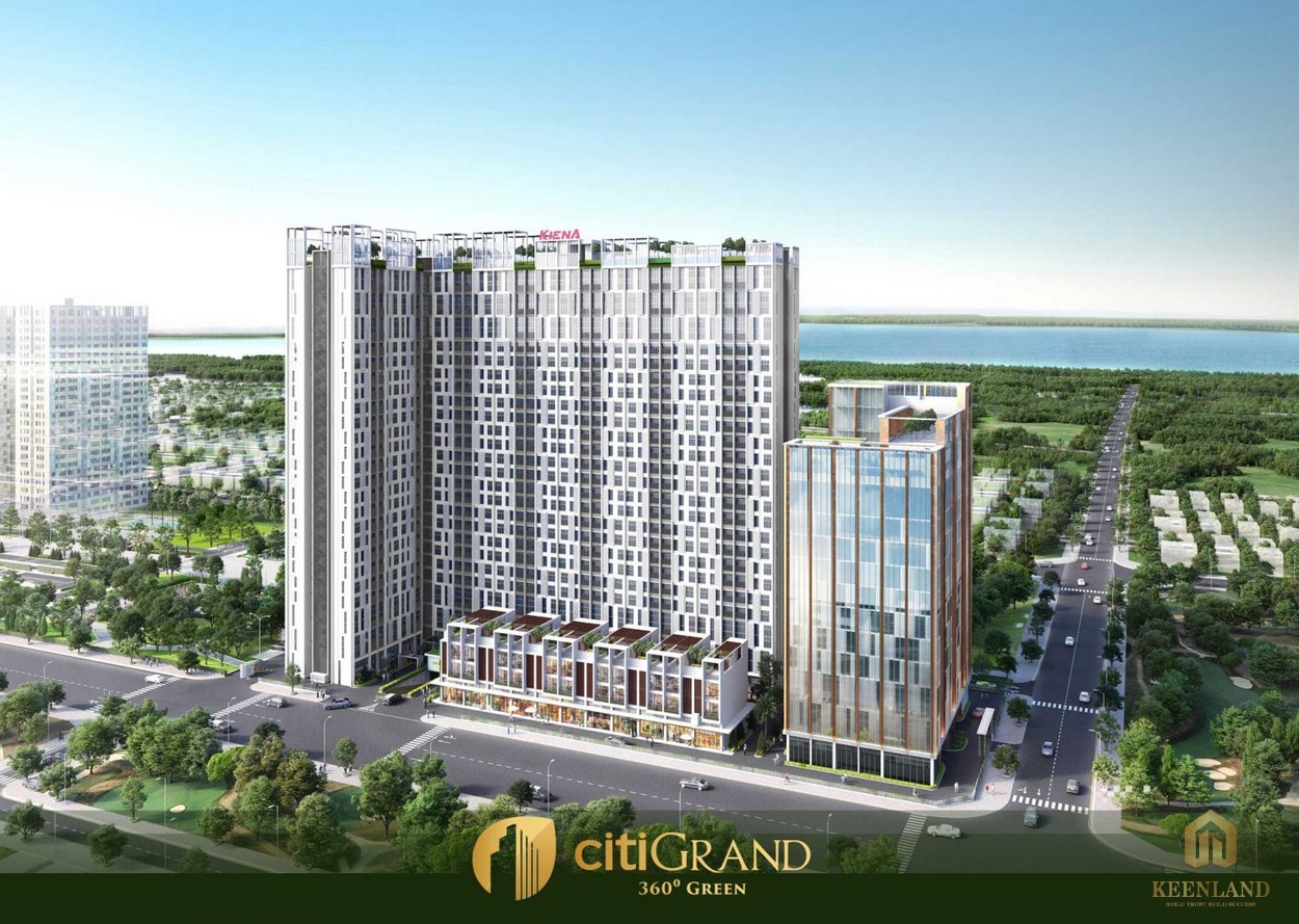 Phối cảnh tổng thể căn hộ Citi Grand quận 2