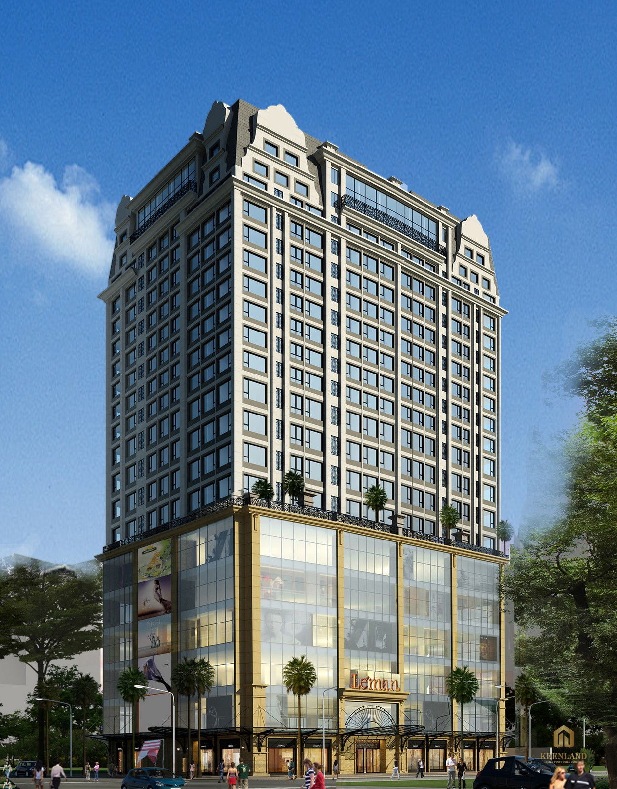 Tổng thể dự án Léman Luxury Apartment Quận 3