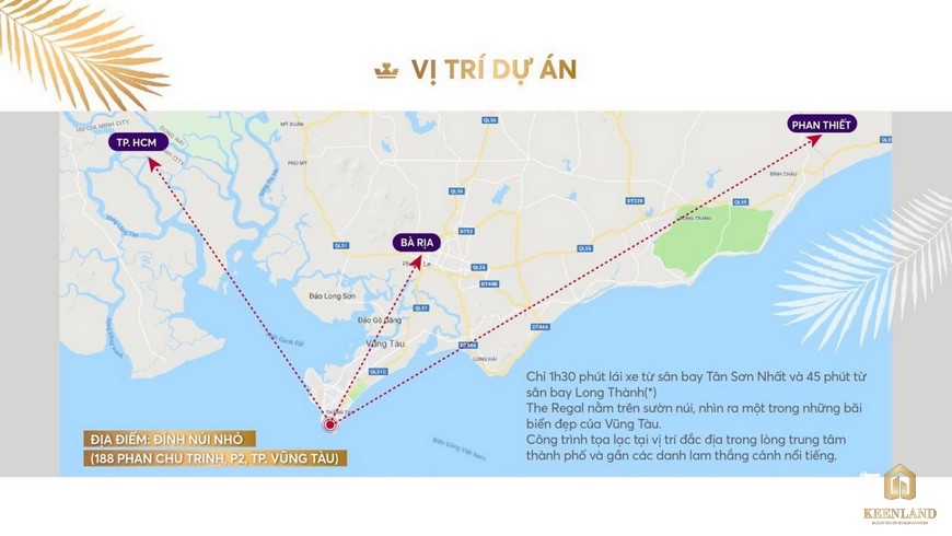 Địa chỉ vị trí Biệt Thự The Regal Vũng Tàu