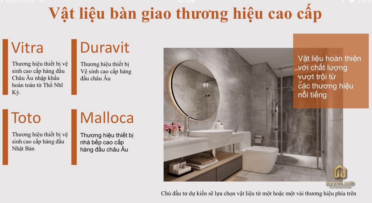 Nội thất bàn giao tại chung cư Aio City Quận Bình Tân