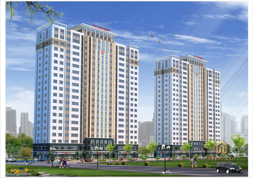 Phối cảnh dự án 584 Lilama SHB Building