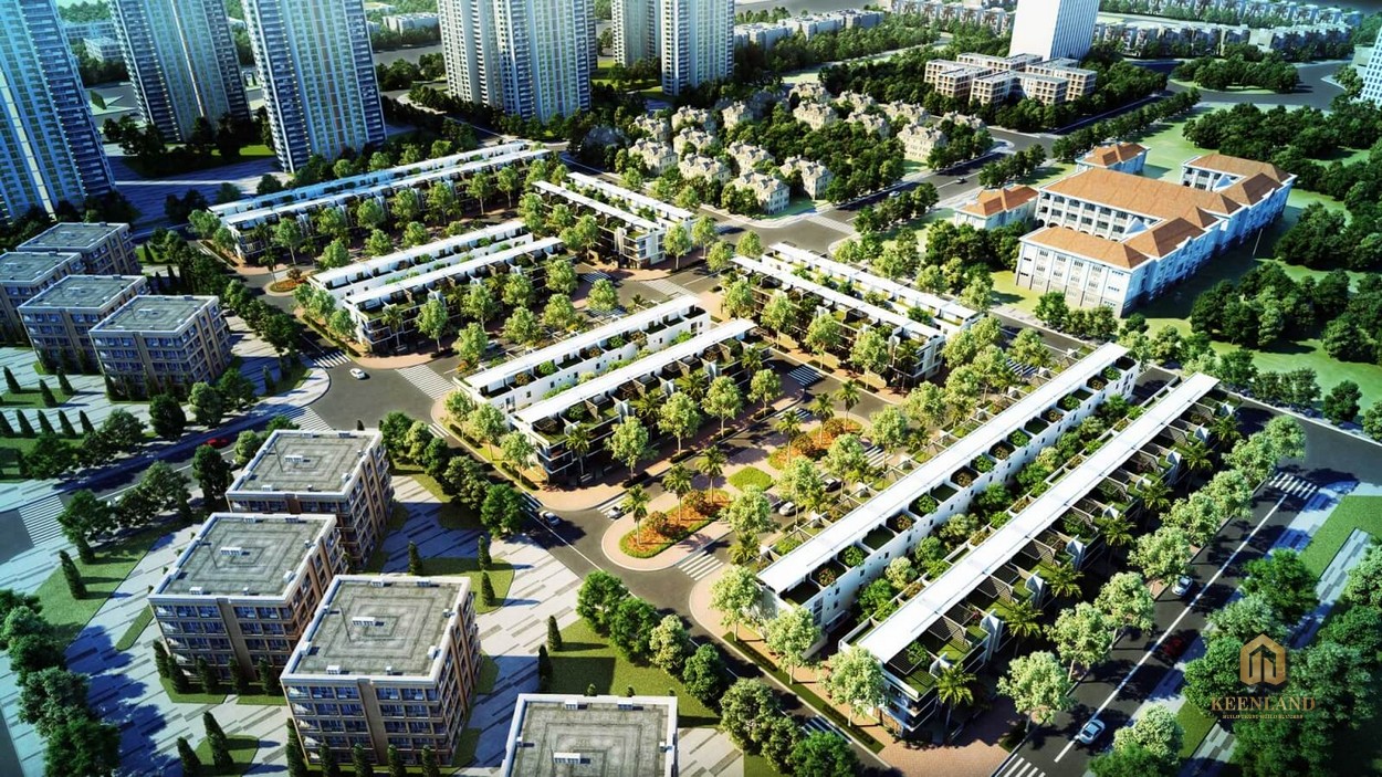 Phối cảnh dự án nhà phố An Phú New City Quận 2