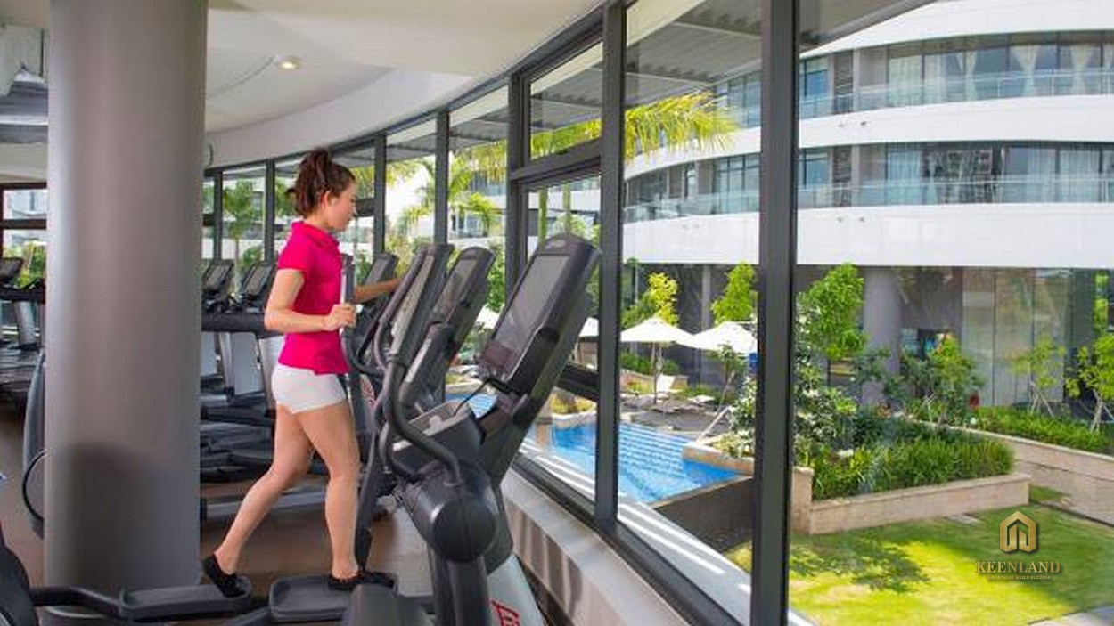 Phòng gym tại căn hộ Quận Bình Thạnh