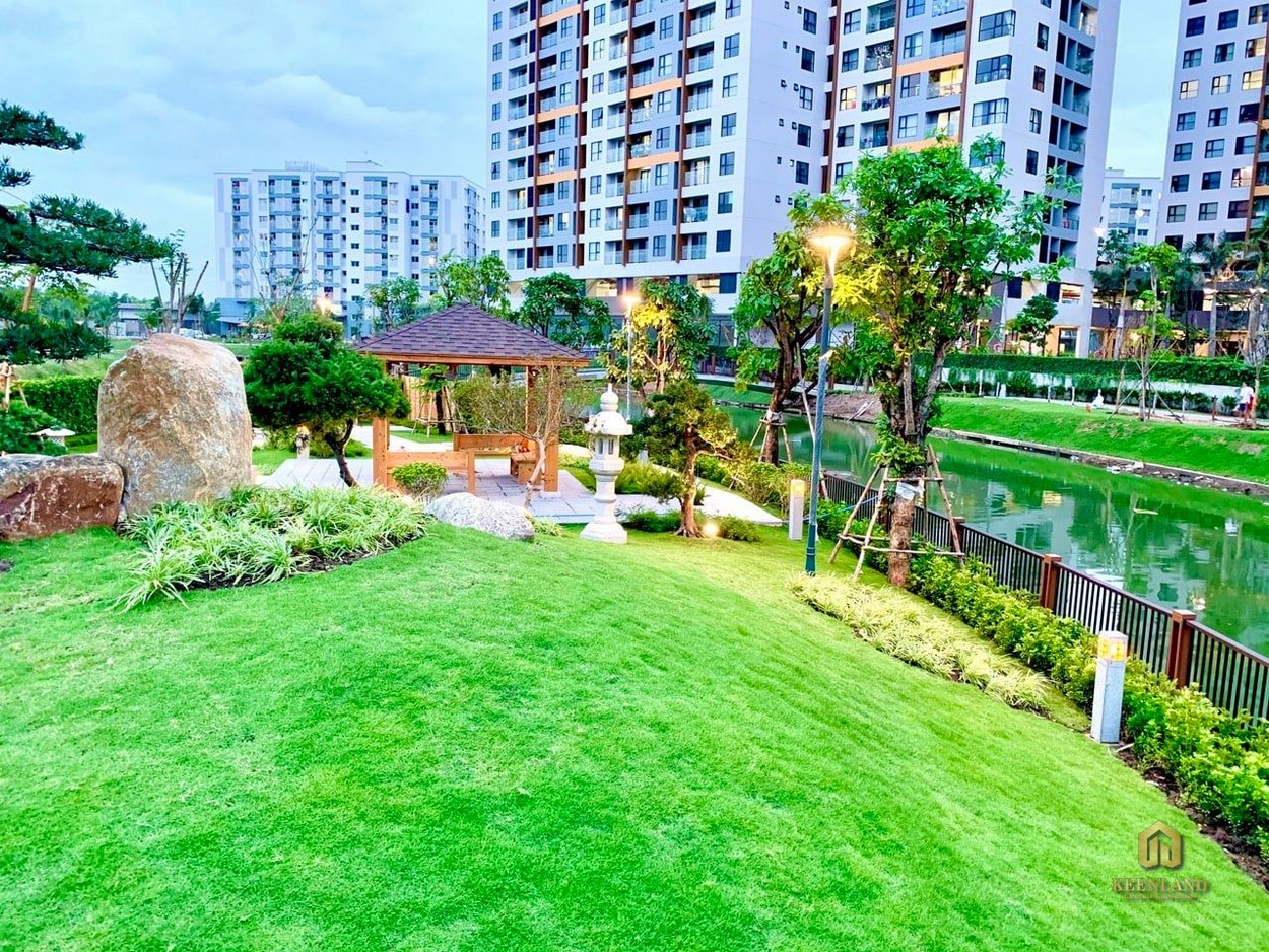 Tiện ích công viên tại căn hộ Mizuki Park Bình Chánh