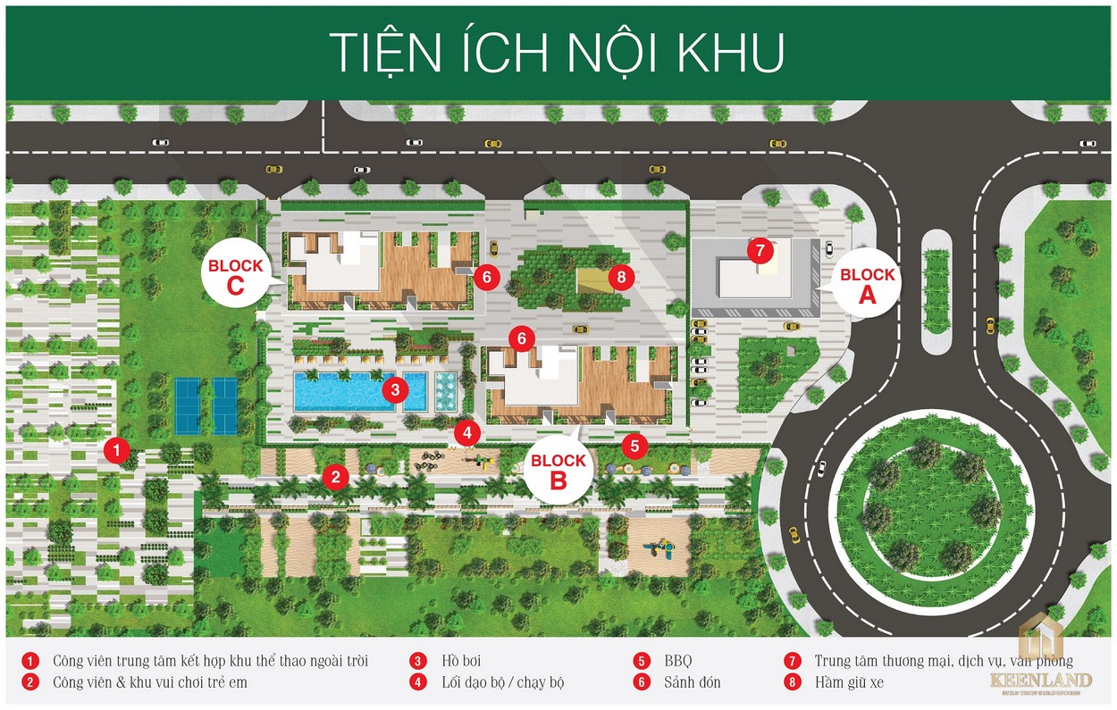 Tiện ích nội khu đa dạng dự án căn hộ Citi Esto quận 2