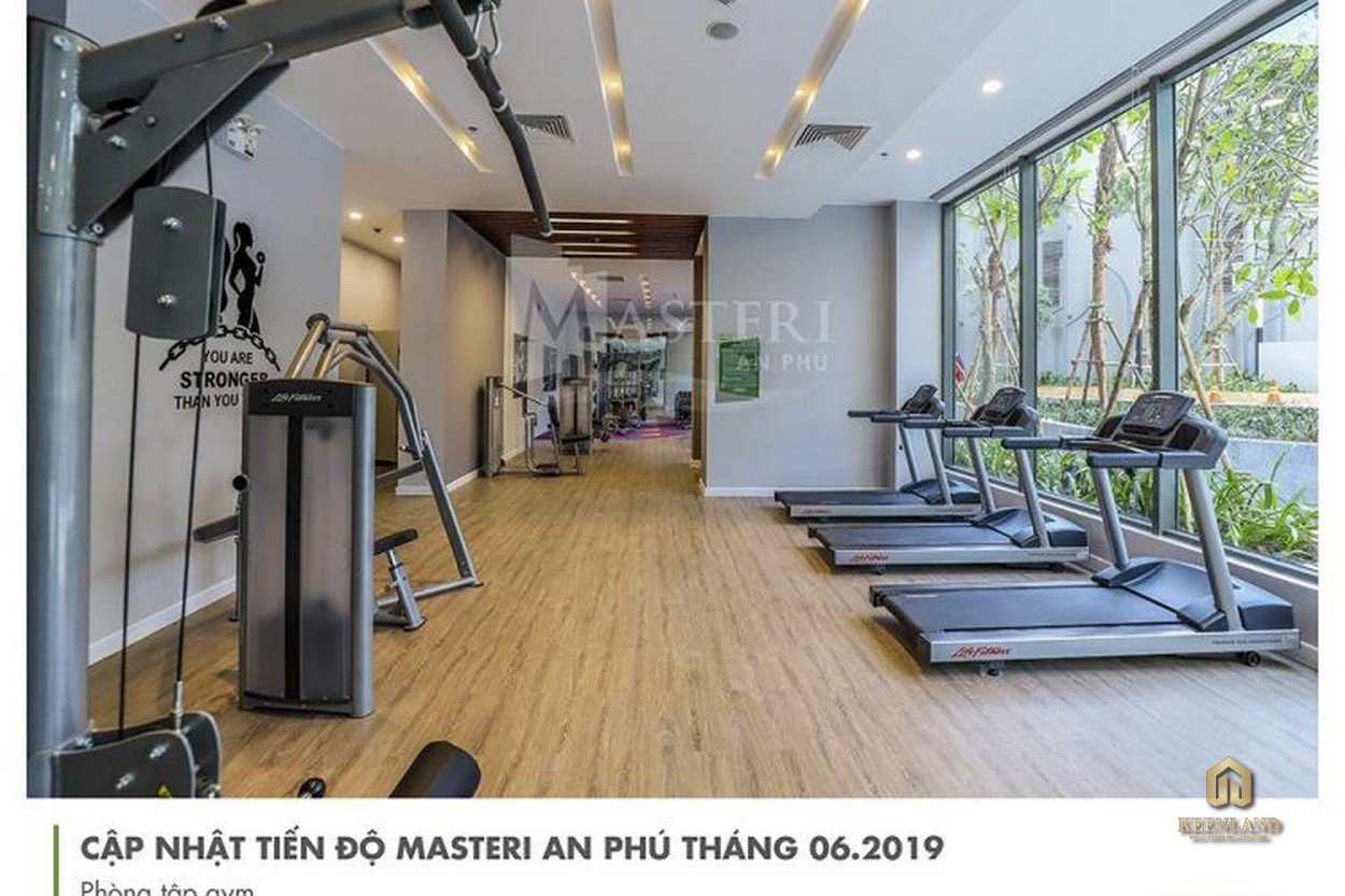 Phòng gym tại căn hộ Masteri An Phú Quận 2