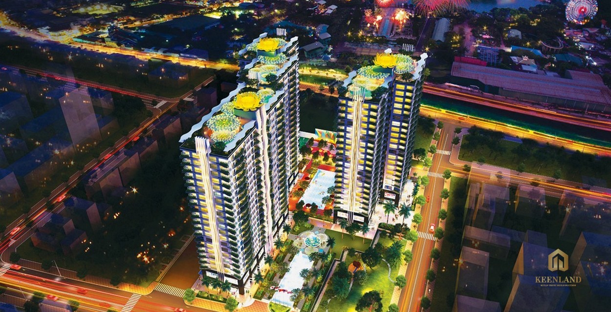 Tổng thể dự án Diamond Lotus Lakeview từ trên cao