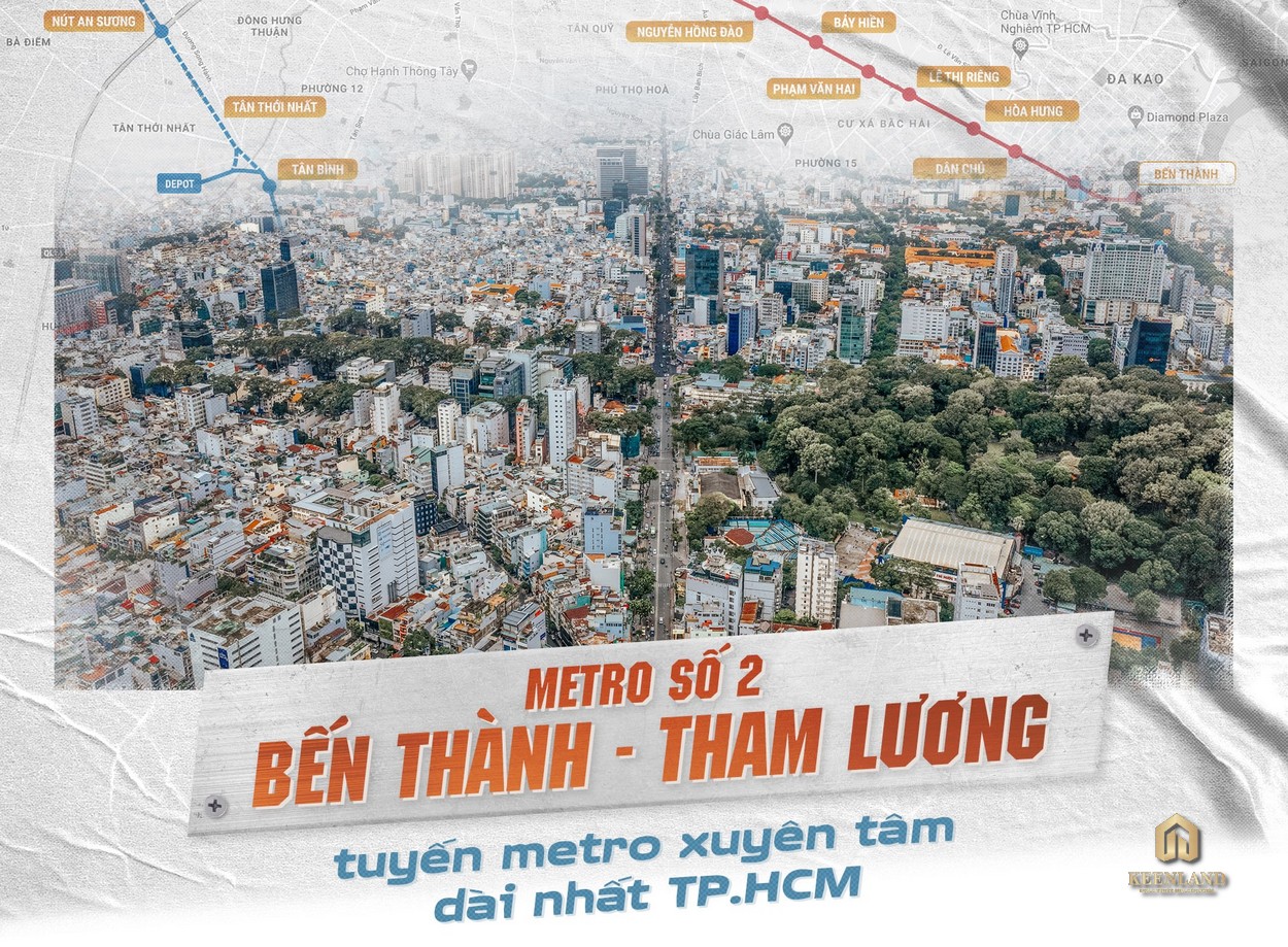 Tuyến Metro số 2 Tham Lương – Bến Thành