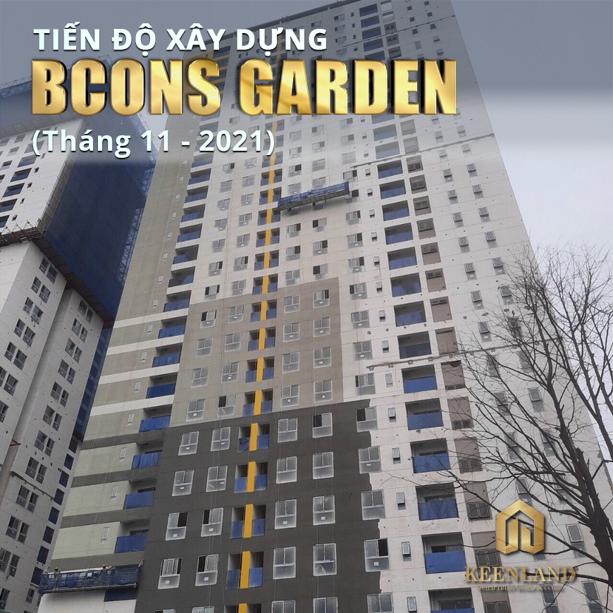 Tiến Độ Xây Dựng Dự Án Bcons Garden Tháng 11