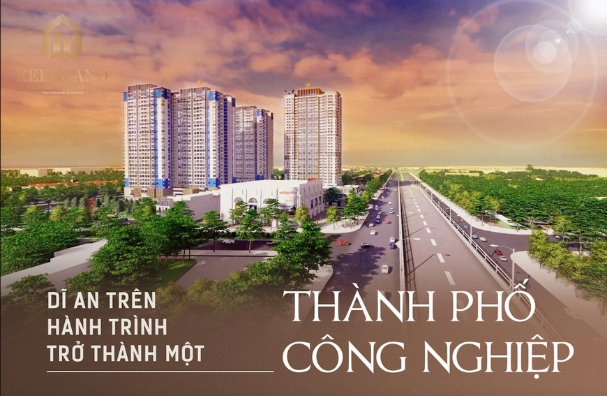 Thành phố Dĩ An đang trong giai đoạn phát triển kinh tế vượt bậc