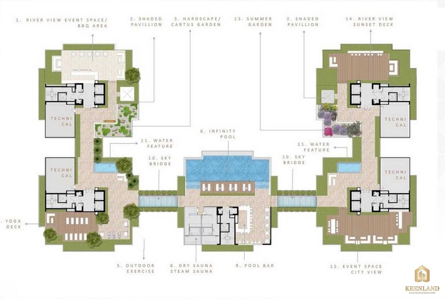 Mặt bằng tổng thể dự án căn hộ Swiss Belresidences