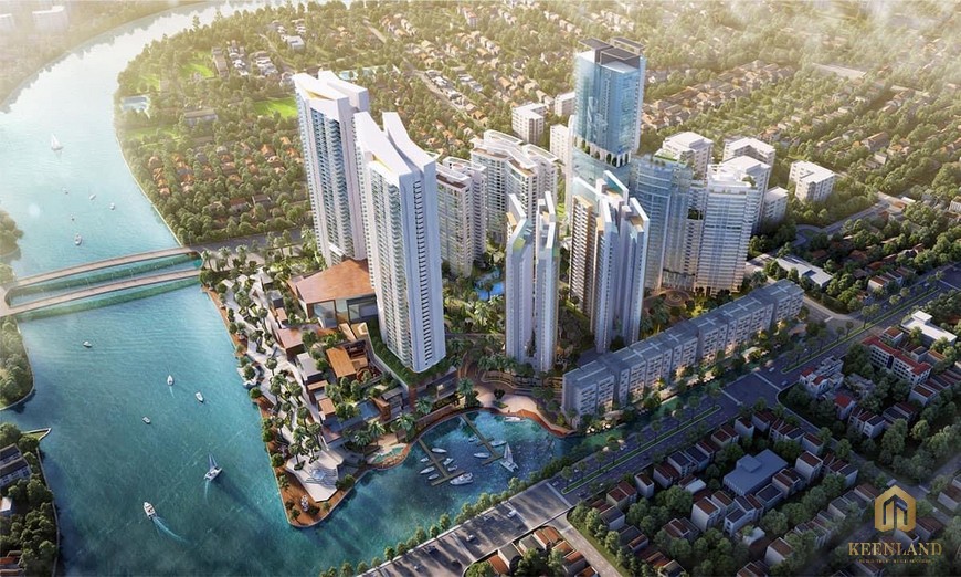 Phối cảnh khu phức hợp Grand Sentosa - Chủ đầu tư Novaland Group