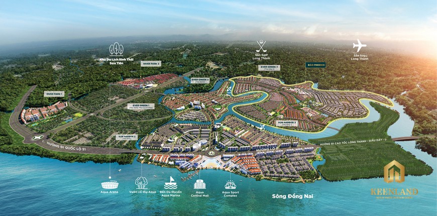 Dự án Aqua City - chủ đầu tư Novaland