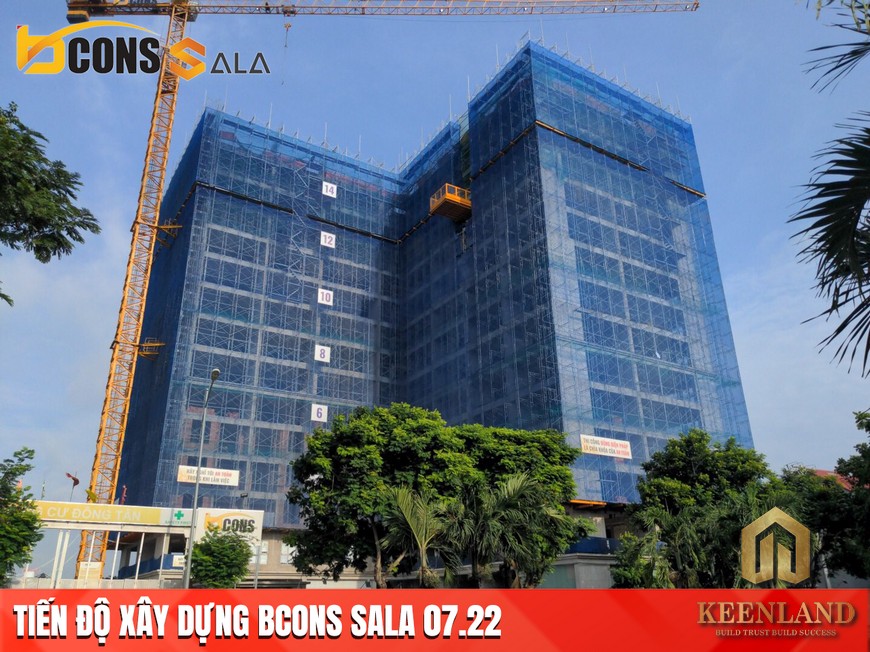 Tiến Độ Xây Dựng Dự Án Bcons Sala Tháng 07 Năm 2022