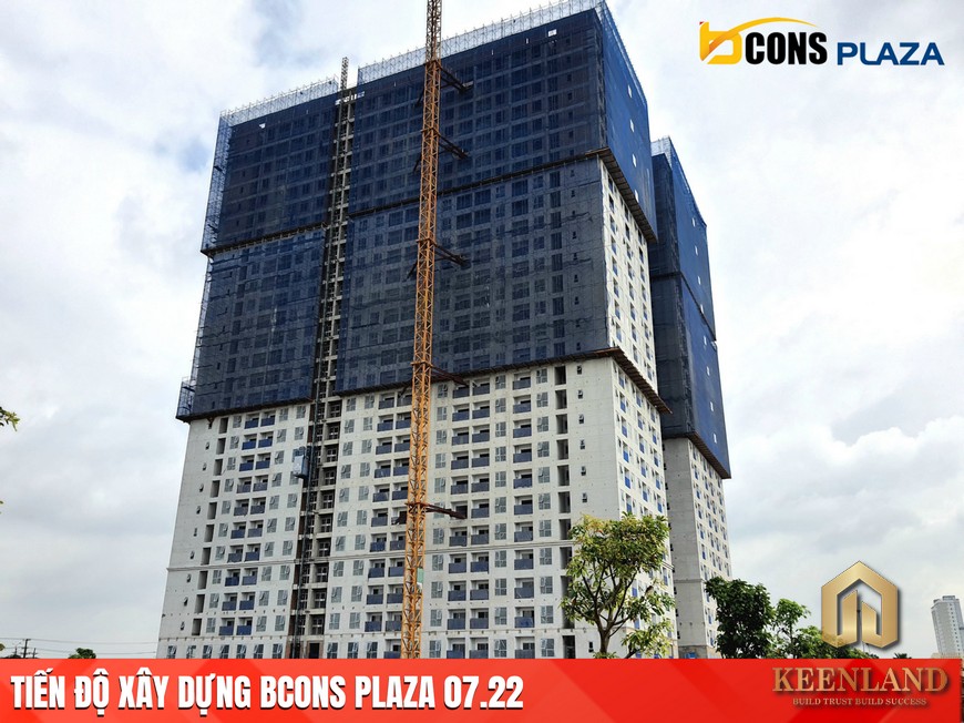 Tiến Độ Xây Dựng Dự Án Bcons Plaza Tháng 07 Năm 2022