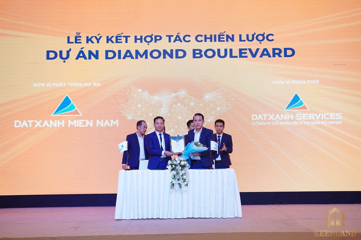 Lễ khởi ký kết hợp đồng tác chiến dự án Diamond Boulevard