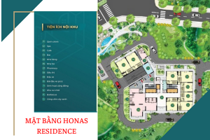 Chi tiết mặt bằng dự án căn hộ Honas Residence