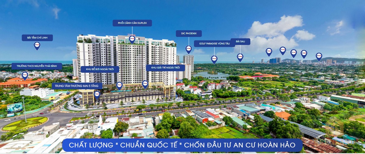 Tổng thể dự án Vũng Tàu Centre Point