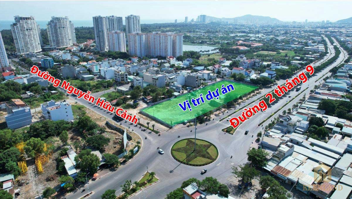 Vị trí địa điểm dự án Vũng Tàu Centre Point (nhìn từ xa)