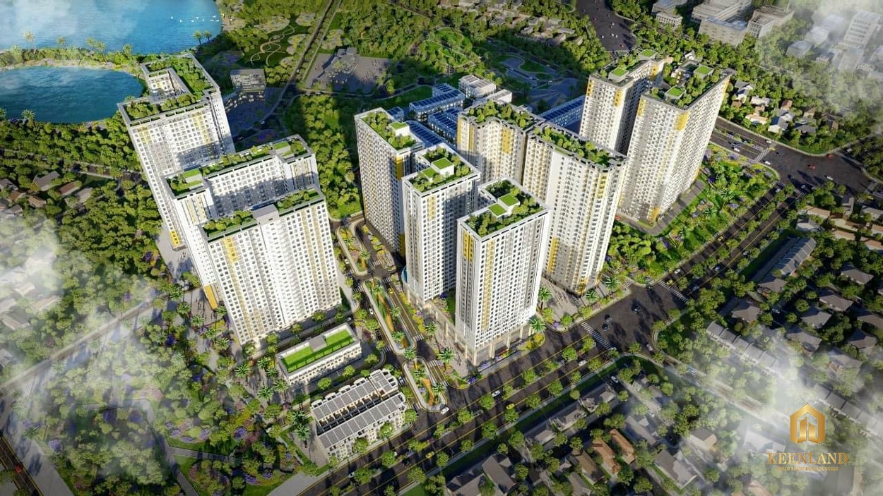 Phối cảnh căn hộ Bcons City Dĩ An