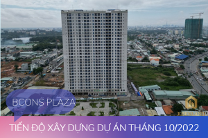 Tiến Độ Xây Dựng Căn Hộ Bcons Plaza Tháng 10