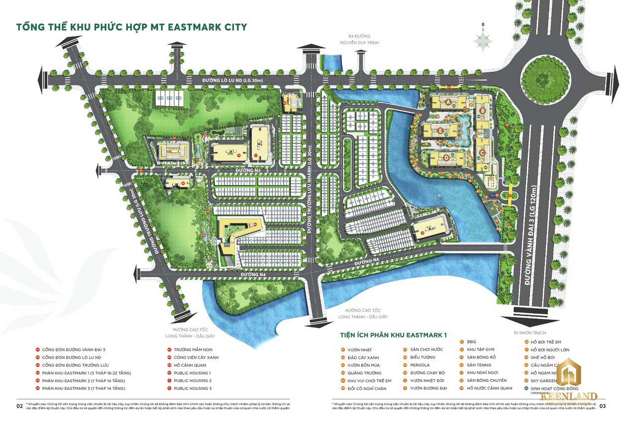 Mặt bằng căn hộ Mt Eastmark City Quận 9 Thủ Đức