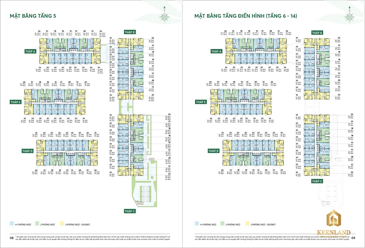 Mặt bằng căn hộ Mt Eastmark City Quận 9 Thủ Đức