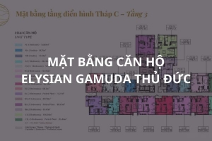 Full Chi Tiết Mặt Bằng Căn Hộ Elysian Gamuda Thủ Đức Mới Nhất