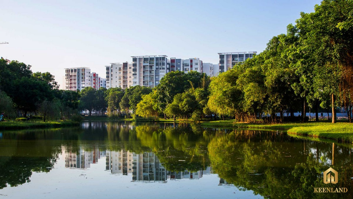 Công viên Celadon City ngay trước dự án Ruby Tân Phú