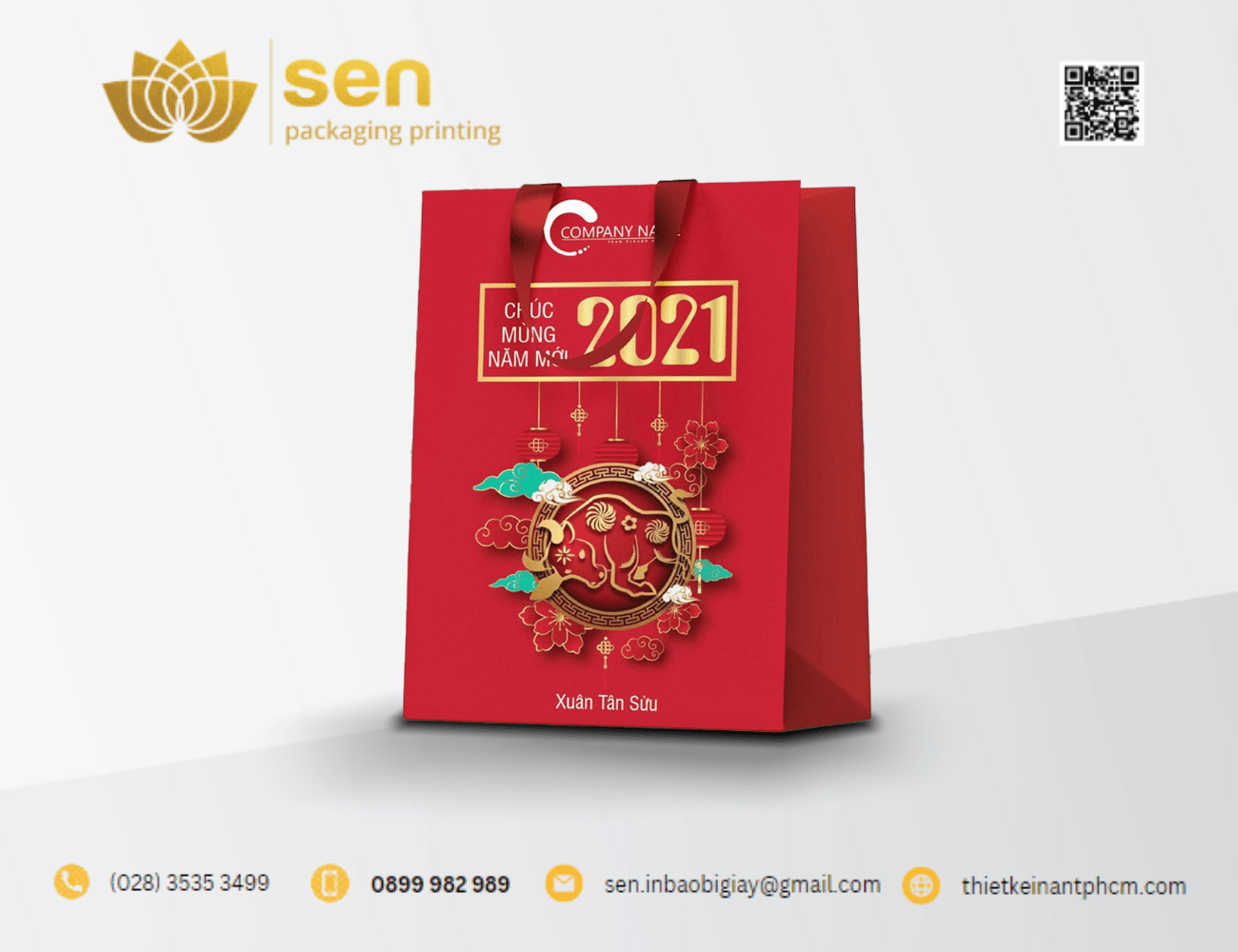 Túi giấy Tết 2026